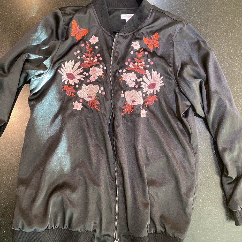 Black lightweight jacket